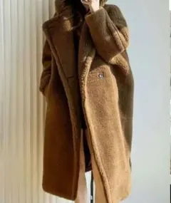 AIJAN 新品 テディボアロングコート - メルカリ