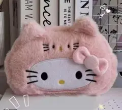 ハローキティ鉛筆ケース　化粧バッグ