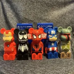 MARVEL スターウォーズ　ベアブリック　フィギュア セット