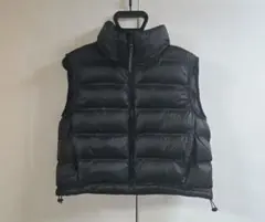 ZARA ブラック ダウンベスト