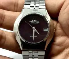 テクノス クーガー TECHNOS Cougar 自動巻き 腕時計 純正ベルト - メルカリ