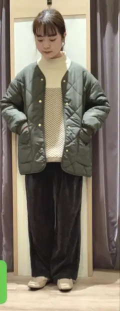 Lugnoncure キルティングコート