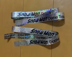 SnowMan ON 銀テープ　落下物