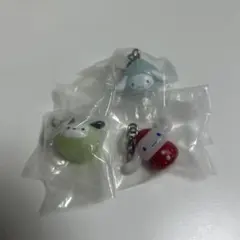 サンリオ めじるしアクセサリー 肉まん いちごめじるし 3点まとめ