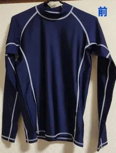 アンダーシャツ L(色：ネイビー 長袖)