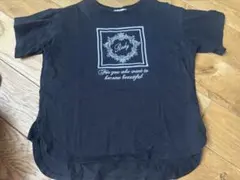 Rady キッズ　120㎝　kids 黒　ブラック　ロゴ Tシャツ ブラックのサムネイル
