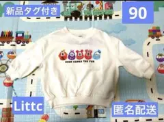 新品タグ付き　Disney ミッキーフレンズ　だるま　トレーナー90 しまむら
