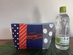 ハンドメイド　マルチカラーポーチ