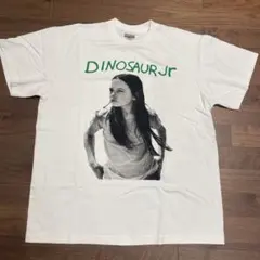レアDinosaur Jr. 1991年製ヴィンテージツアーTシャツ 白色 90's DINOSAUR Jr. TOUR T-Shirts DEAD STOCK Made in USA 90年代