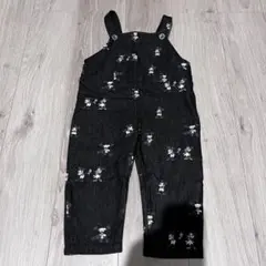 しまむら　ディズニー　オーバーオール　90