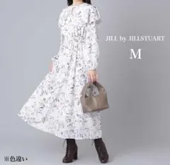 ジルバイジルスチュアート　ヴィンテージライクプリントケープ　ワンピース　美品のサムネイル