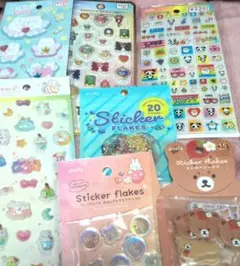 100均 立体シールセット