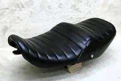 ゼファー400 前期・初期 黒皮 タックロール シート/C1-4