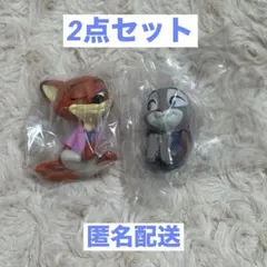 肩ズンFig. ズートピア2 ニック ジュディ 2点セット ガチャ カプセルトイ