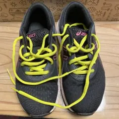 ASICS トレイルシューズ ブラック/イエロー