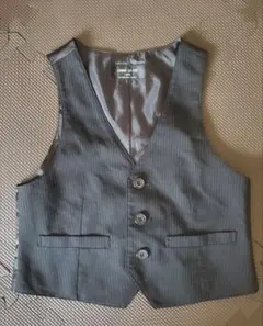 COMME CA ISM　フォーマルベスト　 3ボタン　　130センチ