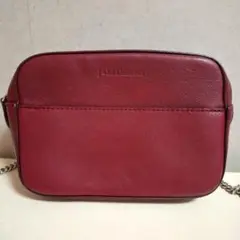 J&M DAVIDSON ペブル　チェーンショルダーバッグ