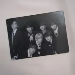 なにわ男子 アシンメトリー Black Nightmare 通常版 特典 トレカ