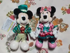 ディズニーランドホテル ミッキー＆ミニー ぬいぐるみバッジセット