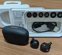 中古SONY WF-1000XM5 ブラック ワイヤレスイヤホンのサムネイル