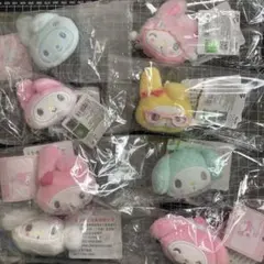 サンリオ フェイス マスコット キーホルダー ぬいぐるみ11点セット 