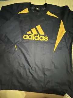 adidas ピステ・ウィンドブレーカー ネイビー/イエロー