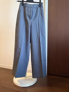 PLST グレー ワイドパンツ XS