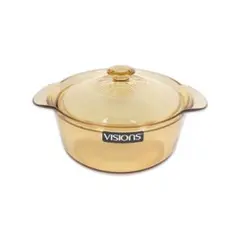VISIONS 耐熱ガラス鍋 2.8L フレア クックポット　ガラス鍋のサムネイル