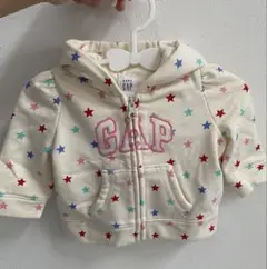 GAP 新生児 50-60cm パーカー クマ 裏毛
