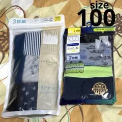 新品 ☆ 男の子 ☆ パンツ ☆ ボクサーブリーフ ☆ 5枚セット ☆ 100