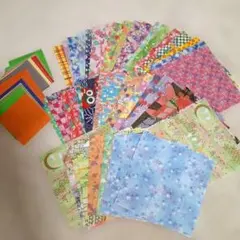 和柄 折り紙 和紙 大量 レトロ