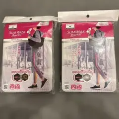 2個 スリムウォーク ビューアクティ リカバリーレギンス Mサイズ