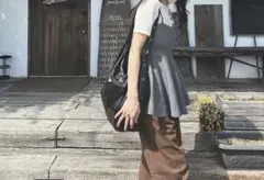 しまむら ビスチェ グレー