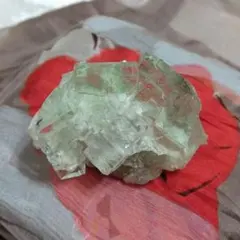 グリーン　ミルクティー　フローライト　原石　鉱物　標本　天然石　蛍石　ポーセリン グリーン ミルクティー フローライト 原石 鉱物 標本 天然石 蛍石