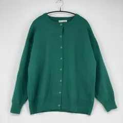 SHOO-LA-RUE シューラルー グリーン 長袖カーディガン