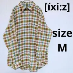 [íxi:z] イクシーズ ネルシャツ 長袖 チェック トップス y2kのサムネイル