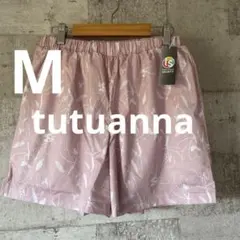 【新品】tutuanna チュチュアンナ　ピンク花柄ショートパンツMのサムネイル