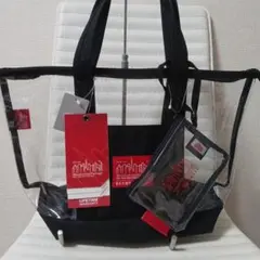 2122　マッハンタンポーテージ　ビームス　クリアトート　ポーチ付　新品