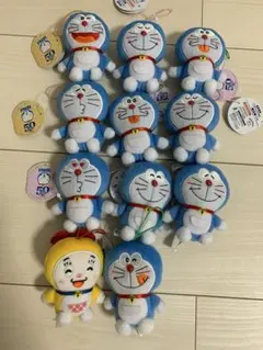 ドラえもん ドラミちゃん　ぬいぐるみ 11体セット