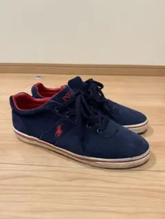 ラルフローレン　Polo ネイビー スニーカー