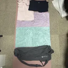 LAVAヨガセット：ヨガウェア・タンクトップ・レギンス・ヨガラグ・ヨガマット