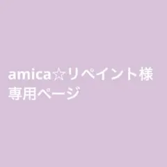 amica☆リペイント様　専用ページ