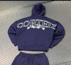 CORTEIZ ネイビー パーカーsサイズのサムネイル