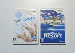 Wiiスポーツ sports リゾート resort 2本セット