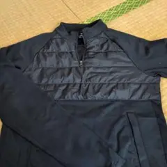 ナイキ　ブラック ジッパートレーナー　キッズＬ