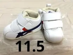 【美品】asics スクスク ファーストシューズ 11.5 ベビーシューズ