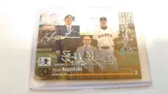 EPOCH ONE シグネチャーデコ 長嶋茂雄 松井秀喜 阿部慎之助 3枚限定