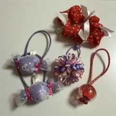 ディズニーヘアゴムセット