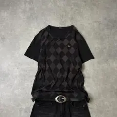 00s BURBERRY Check S/S Tee Grunge C-boyのサムネイル