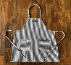 DEAN & DELUCA キッズエプロン ストライプ Mサイズ